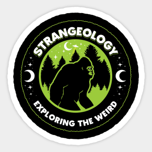 Strangeology Logo Merch Sticker